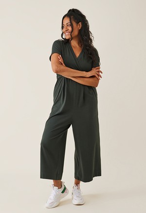 Maternity jumpsuit with nursing access from Boob Design