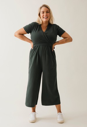 Maternity jumpsuit with nursing access from Boob Design
