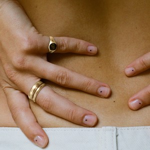 THE BOBBIE RING - solid gold from Bound Studios