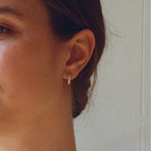 THE AURORA HOOP M - 18k gold vermeil from Bound Studios