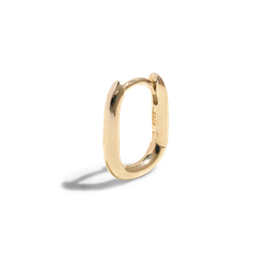 THE HARLEY MOLLY HOOP SMALL - Solid 14k yellow gold from Bound Studios