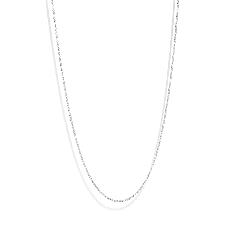 THE RILEY ROLO NECKLACE S - sterling silver via Bound Studios