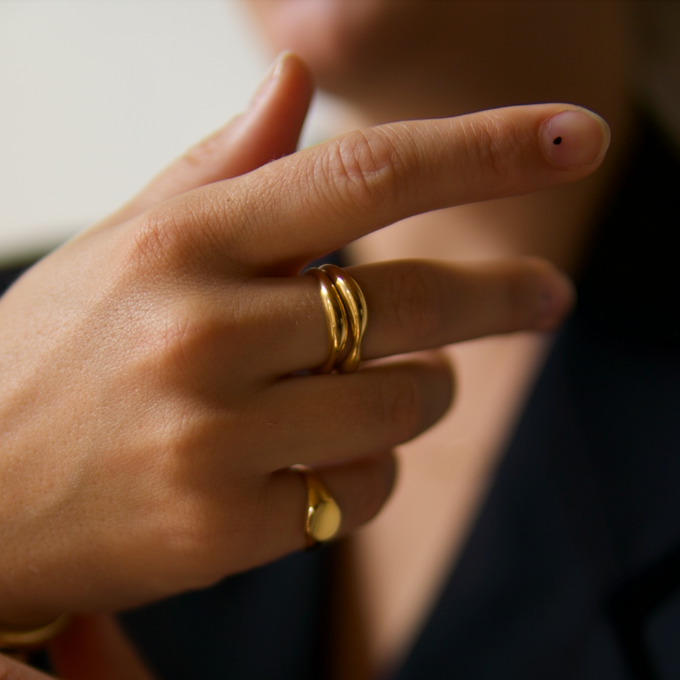 THE COCO RING - solid gold from Bound Studios