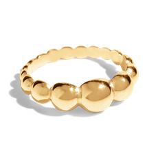 THE MILA RING - 18k gold plated via Bound Studios