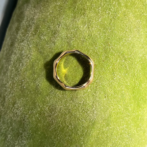 THE BAMBOO RING - 18k gold vermeil from Bound Studios