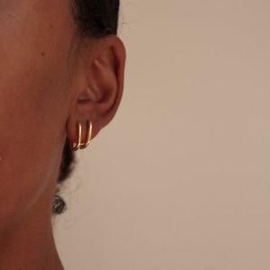 THE HARLEY MOLLY HOOP S - 18k gold vermeil from Bound Studios