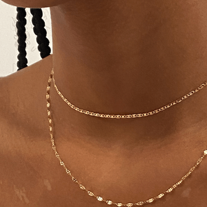THE QUIN NECKLACE - 18k gold plated from Bound Studios