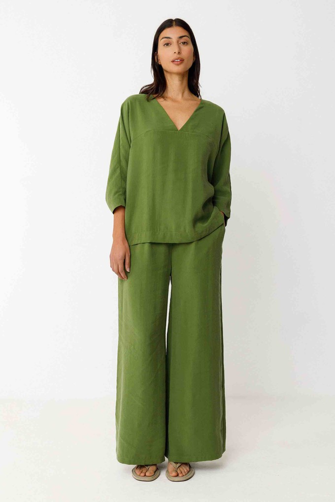 Klodin broek - dark green from Brand Mission
