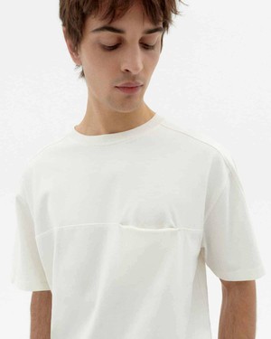 Hank t-shirt - white from Brand Mission