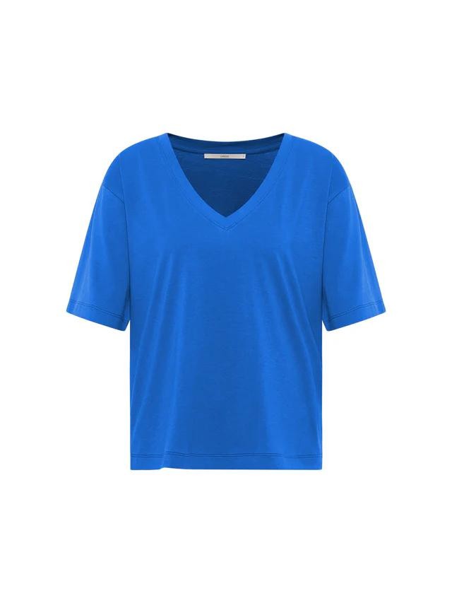 V-hals t-shirt - lapis from Brand Mission