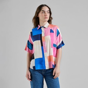 Alsvik abstract blouse - multi color from Brand Mission