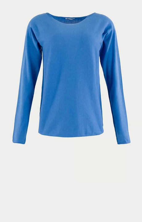 Judith boothals trui - sky blue solid from Brand Mission