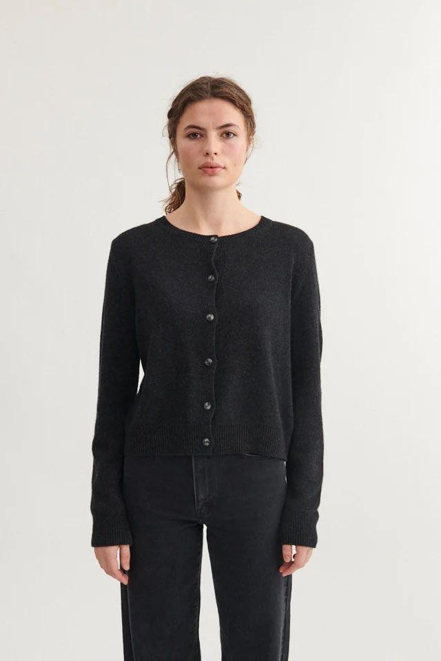 Cady cardigan - Dark Grey from Brand Mission