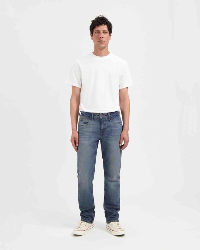 Nick straight jeans - broken blue from Brand Mission