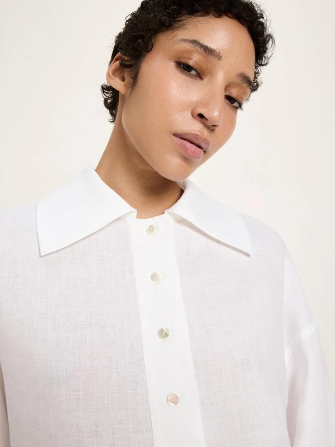 Oversized blouse - white from Brand Mission
