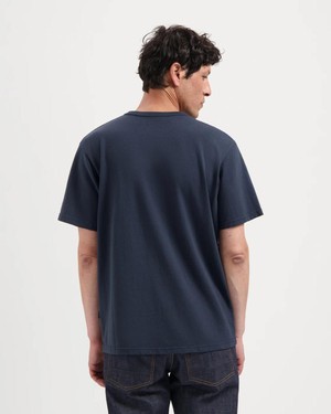 Liam signature t-shirt - midnight blue from Brand Mission