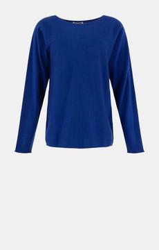 Judith pullover - Cobalt solid via Brand Mission