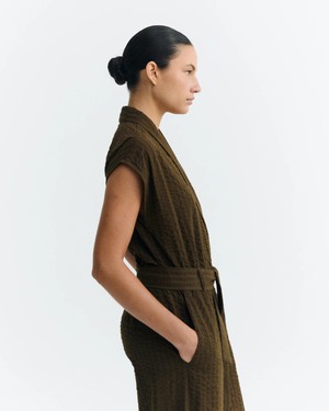 Malawi jumpsuit - brown from Brand Mission