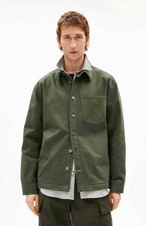Yunaai overshirt - forest pine from Brand Mission