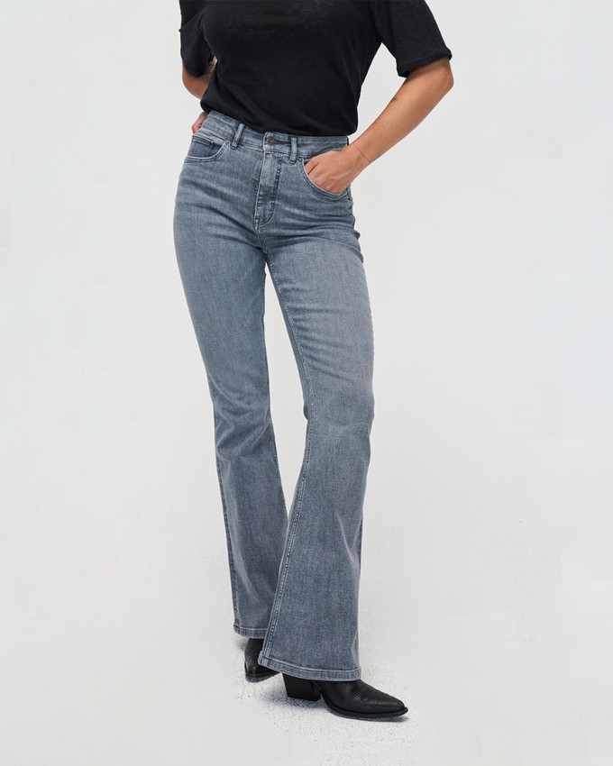 Lisette flared - Light Grey from Brand Mission