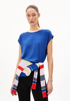 Jilaana top - dynamo blue via Brand Mission