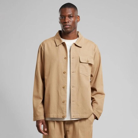 Kangos canvas kelp jacket - beige from Brand Mission