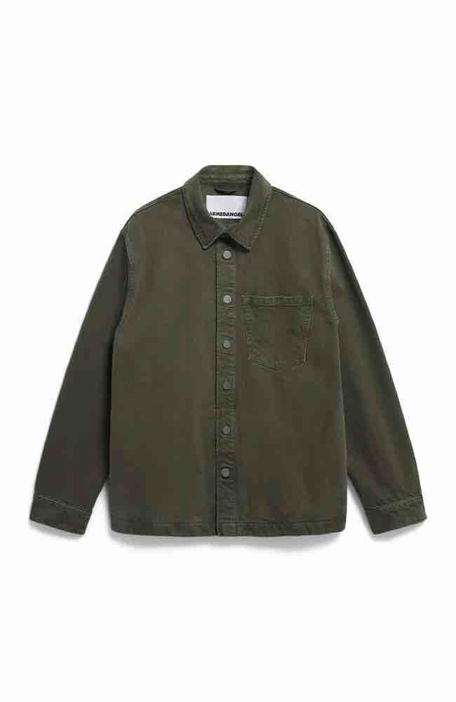 Yunaai overshirt - forest pine from Brand Mission