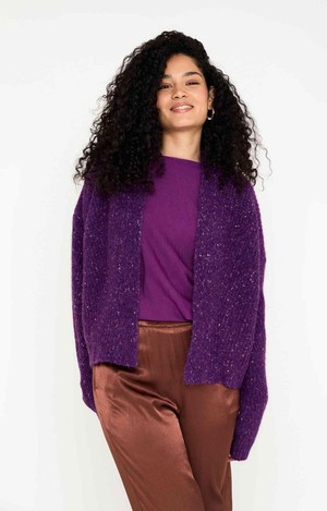 Michelle vest - dark purple solid from Brand Mission