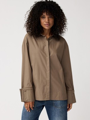 Isabelle blouse - navy from Brand Mission