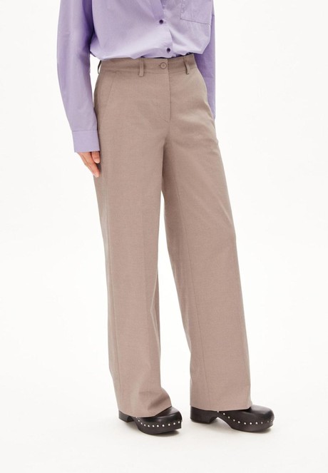 Leandraa handraa broek - light caramel from Brand Mission