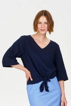 Lyra top - navy via Brand Mission