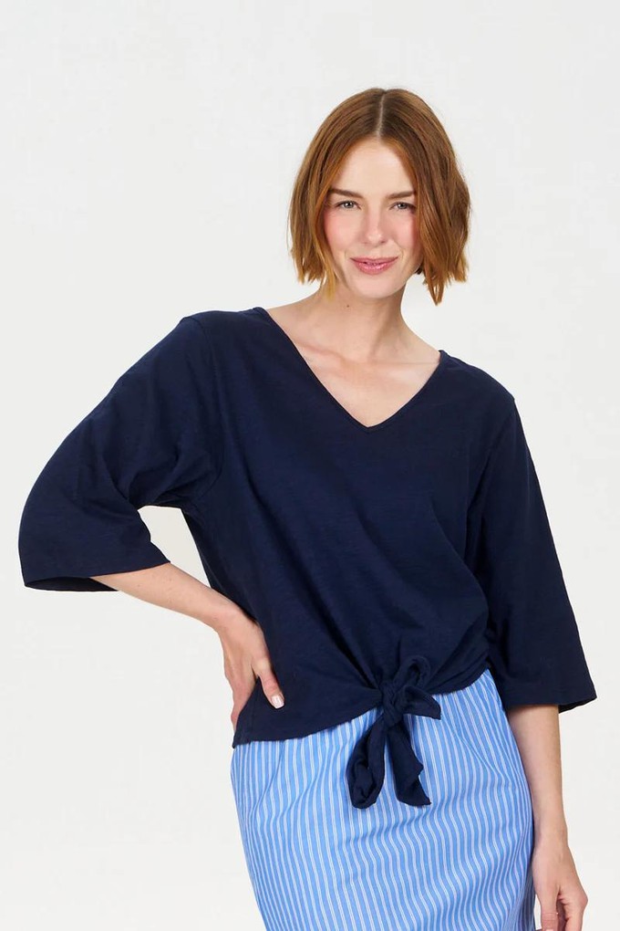 Lyra top - navy from Brand Mission