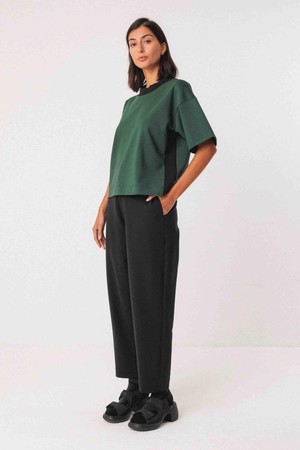 Ahatsa t-shirt - dark green from Brand Mission