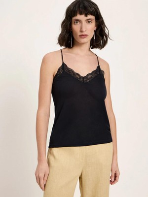 Hemdje kant - onyx from Brand Mission