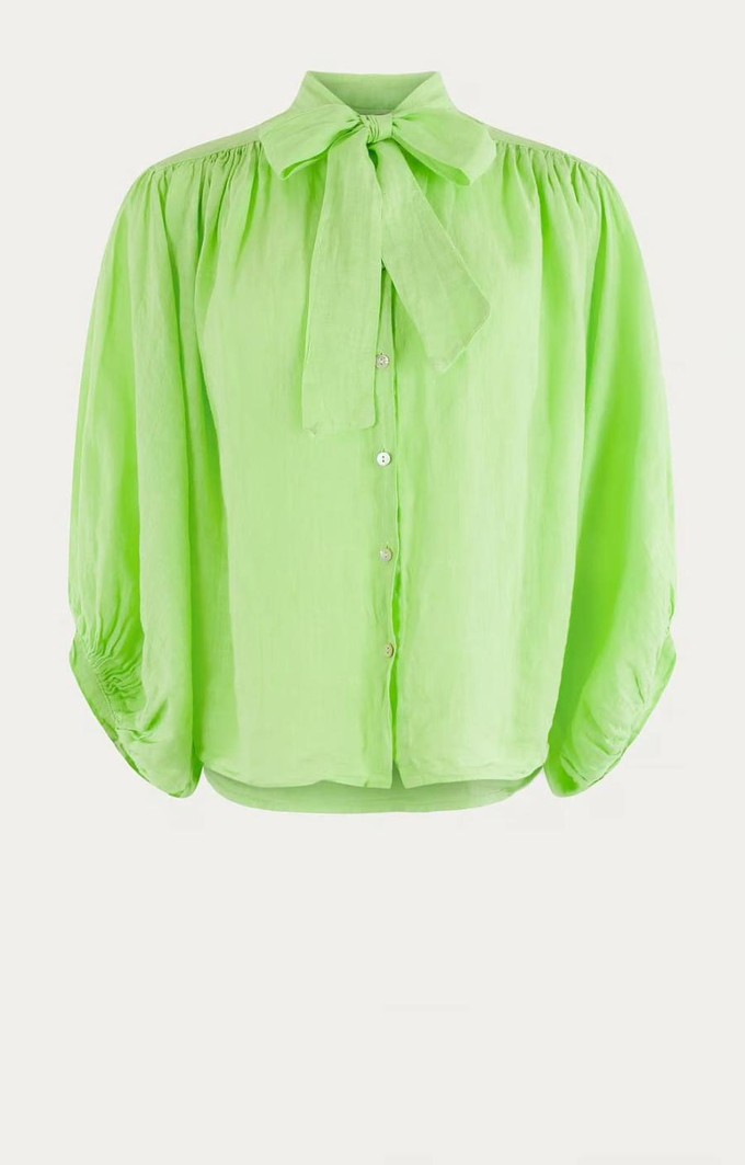 Sophie blouse - sunny lime from Brand Mission