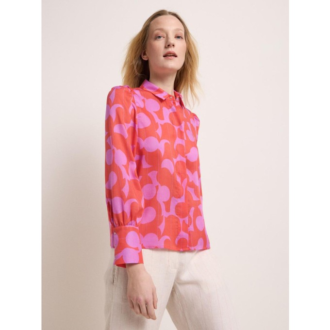 Overhemdblouse - dots coral from Brand Mission