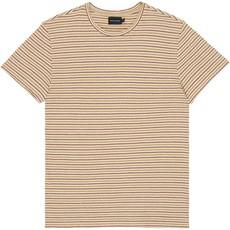 Esteban linnen mix shirt - burnt via Brand Mission