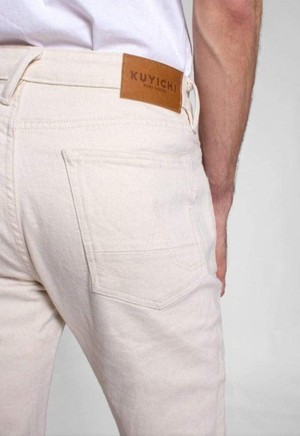 Jim jeans - undyed off white from Brand Mission