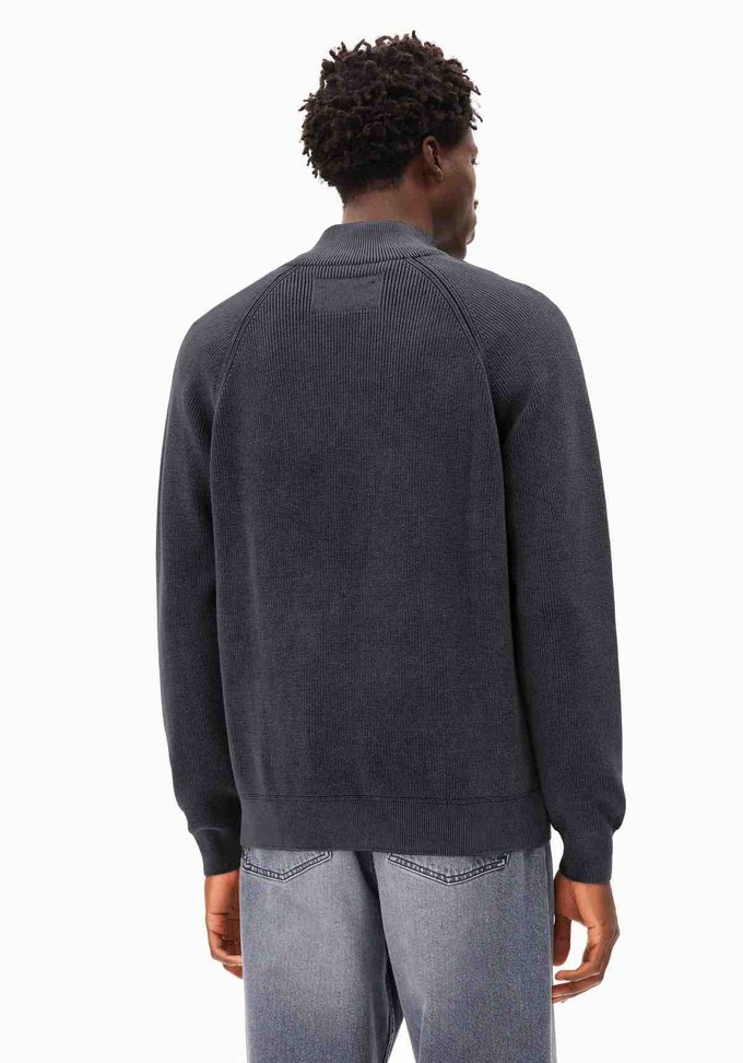 Aartyom zip knit - black from Brand Mission