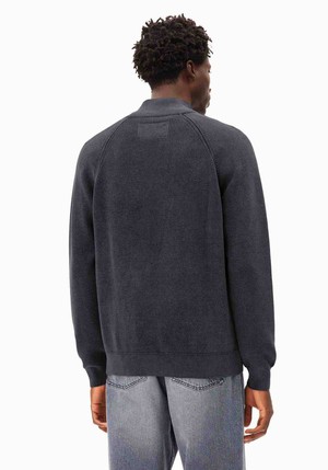 Aartyom zip knit - black from Brand Mission