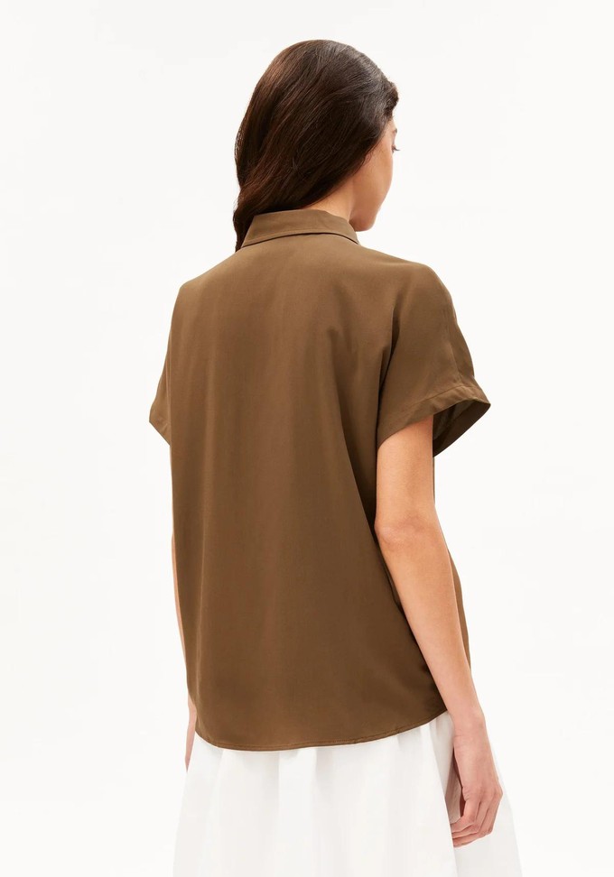 Larisaana blouse - dried palm from Brand Mission