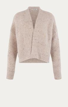 Michelle vest - cream solid via Brand Mission