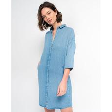 Mara dress denim - light blue via Brand Mission