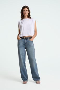 Joan loose jeans - lewisboro mid tint via Brand Mission