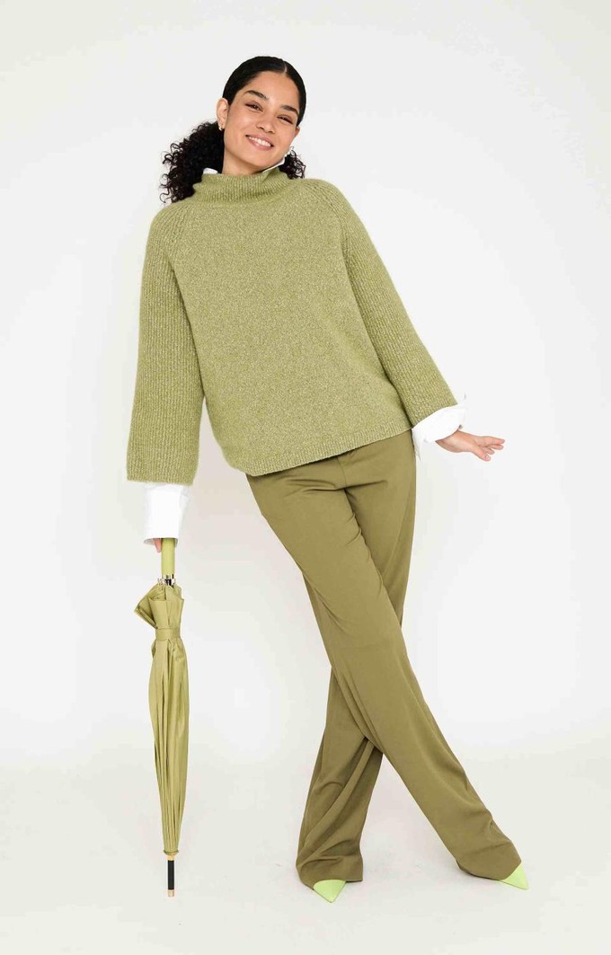Hyla pullover - Pistache solid from Brand Mission