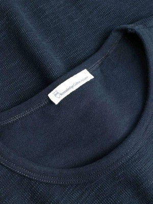Structured slub sweater - total eclipse from Brand Mission