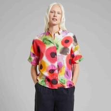 Nibe blouse abstract floral- multi color via Brand Mission