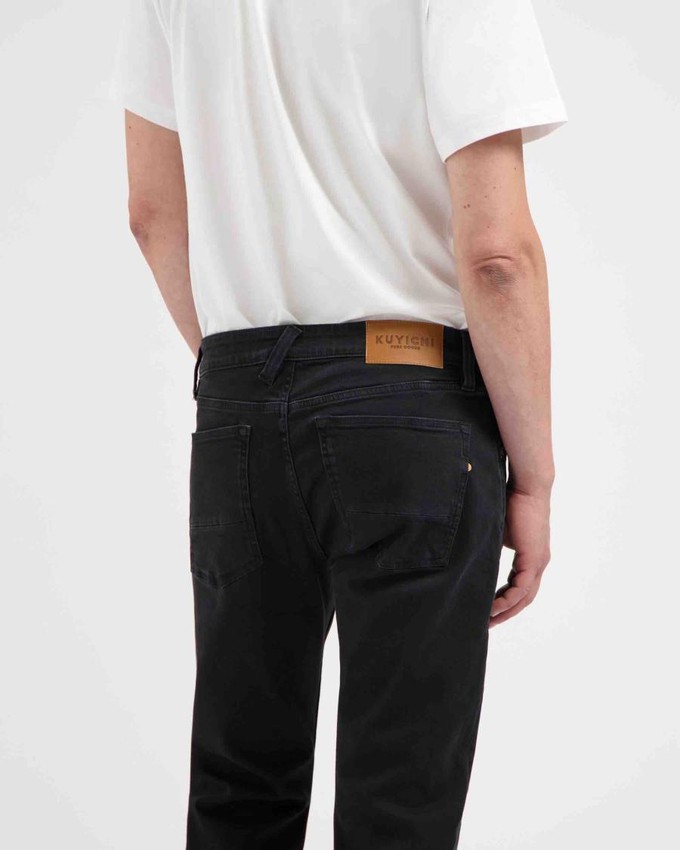 Nick straight jeans - worn in black from Brand Mission