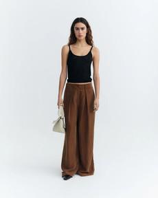 Cirila pantalon - brown via Brand Mission