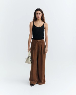 Cirila pantalon - brown from Brand Mission